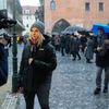 Pietní místo u Karolina, Univerzity Karlovy, po střelbě na Filosofické fakultě, premiér Petr Fiala