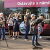 Průvod tramvají, 130 let výročí, Praha, tramvaj, MHD, DPP, šotouš