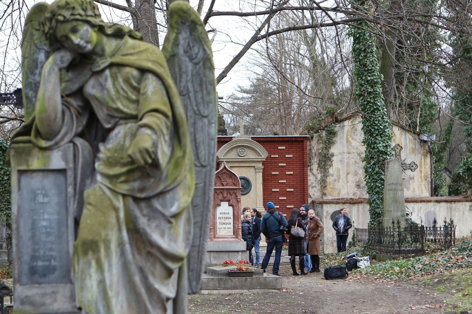 Odhalení prvního digitální náhrobku v ČR