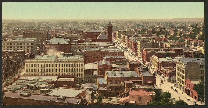 USA před 120 lety - fotochoromy se sbírek knihovny Kongresu (Library of Congress)