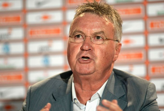 Nový kouč Nizozemska Guus Hiddink