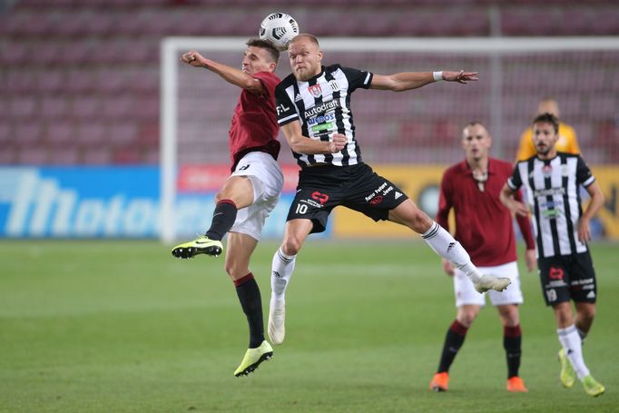 Sparta Praha - Dynamo České Budějovice, David Pavelka, Mick van Buren