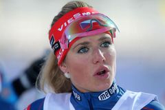 ŽIVĚ Biatlonistky jely stíhací závod na 10 kilometrů