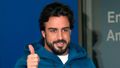 Fernando Alonso opouští kliniku v Barceloně, kde byl na pozorování po nedělní havárii při testech.