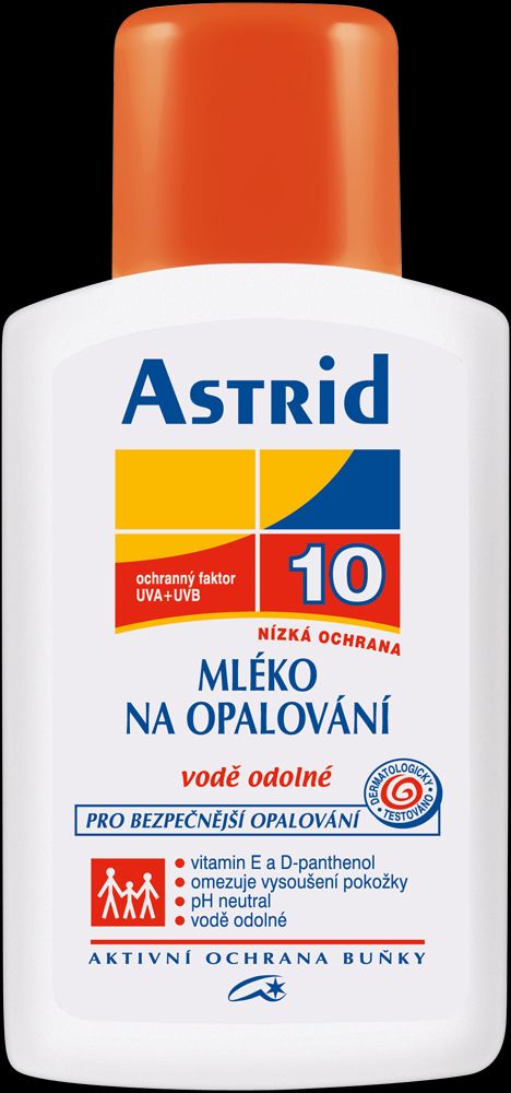 Opalovací mléko Astrid