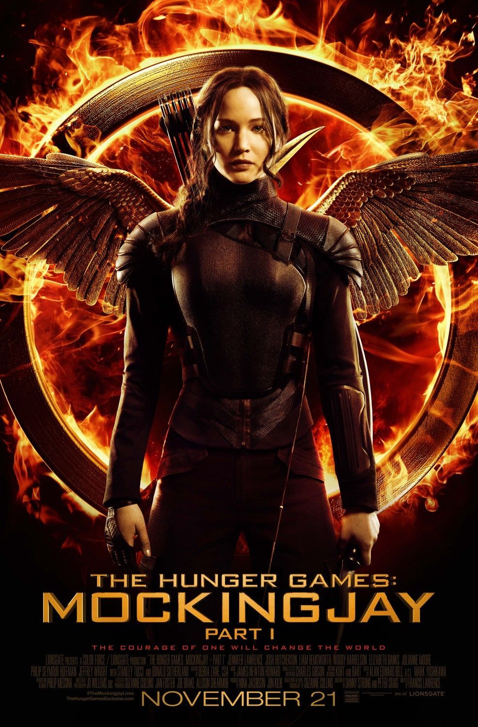 Plakát Hunger Games: Síla Vzdoru 1. část