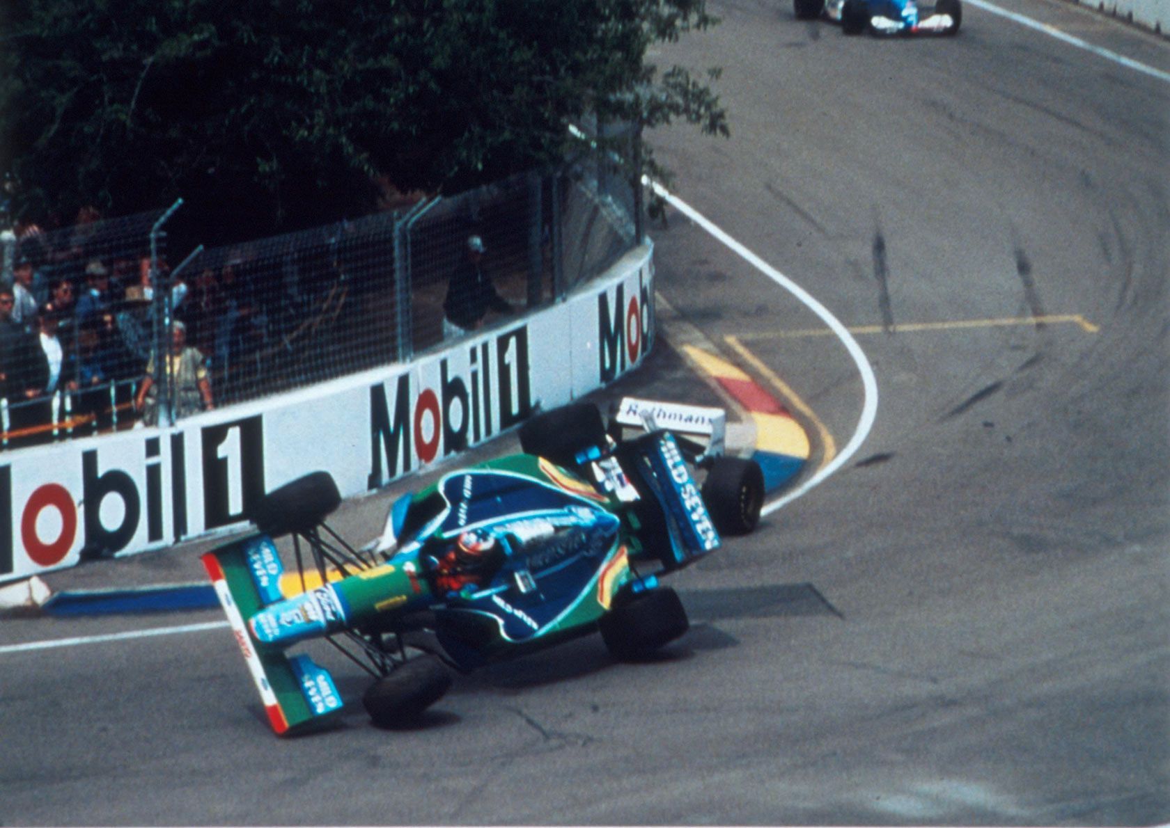 Michael Schumacher a Damon Hill, 1994