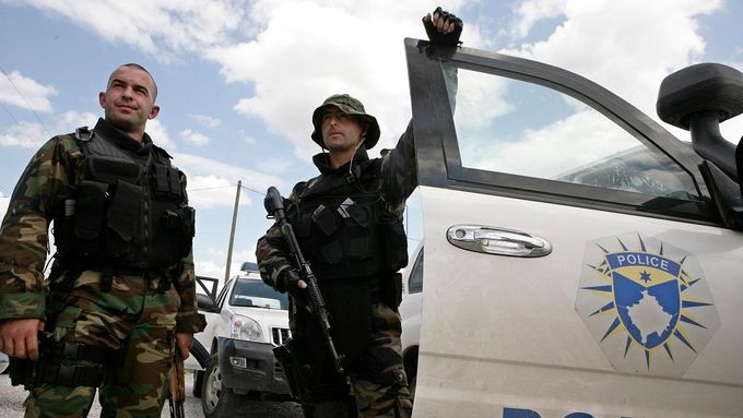 Kosovští policisté, ilustrační foto.