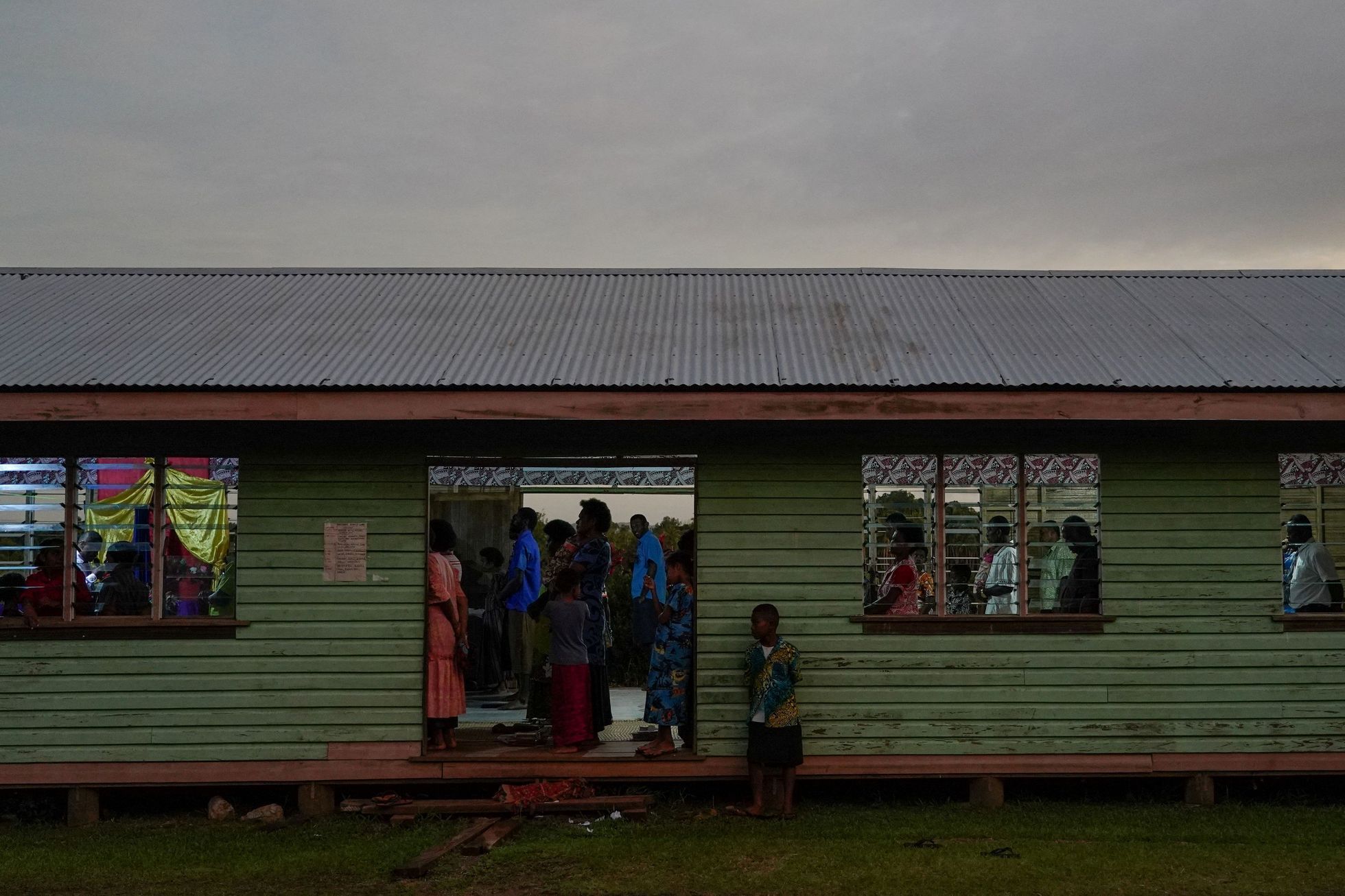 Fiji ostrov stoupající uprchlíci tichý ocean