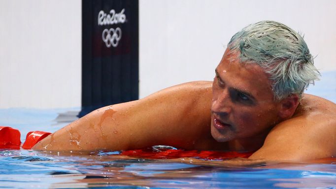 Ryan Lochte na olmypiádě v Riu 2016