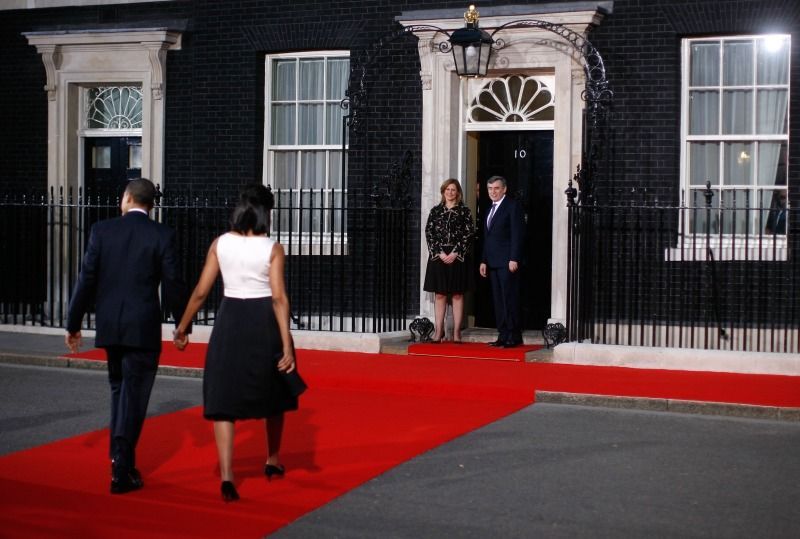 Obama v Londýně