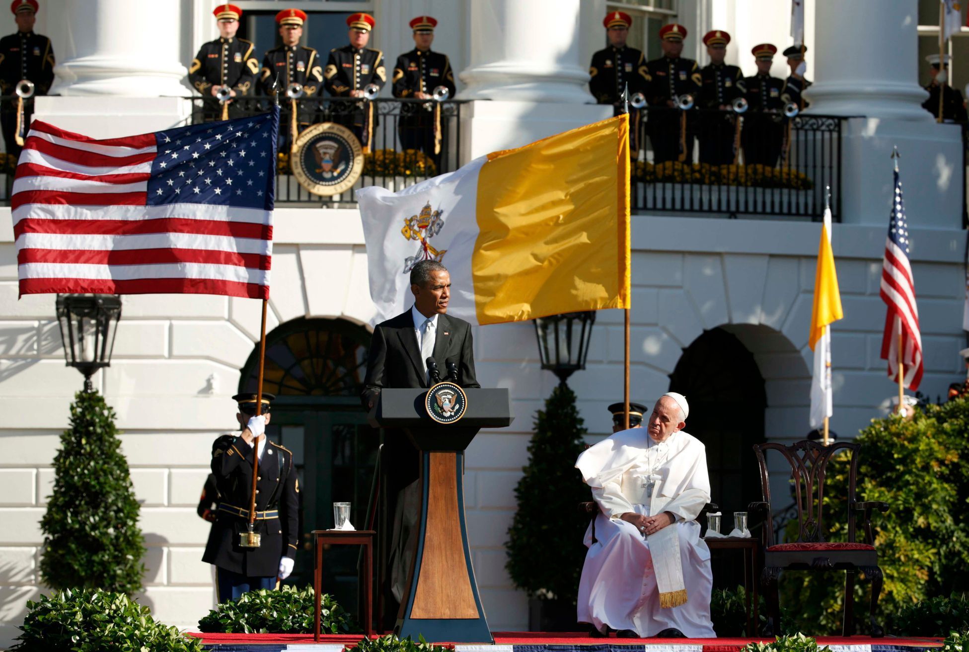 Papež František ve Washingtonu