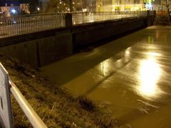 Most přes Moravu na Pasteurově ulici v Olomouci