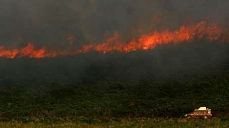 Požáry porostu ve Španělsku již ohrožují města