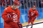 Norové neměli nárok. Ruští hokejisté je porazili 6:1 a v semifinále si brousí zuby na Čechy