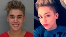 Justin Bieber, Miley Cyrus