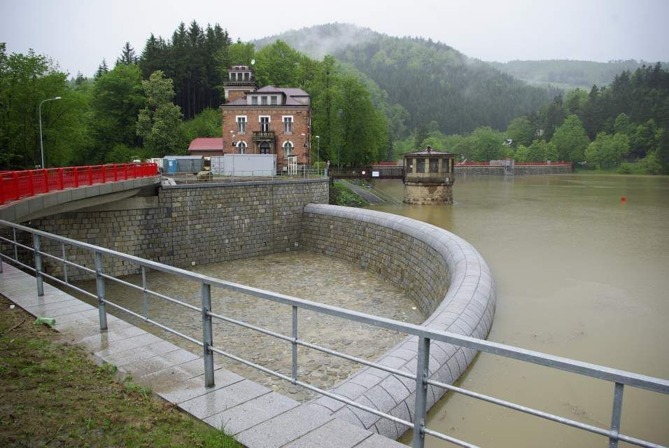 Povodně - Bystřička - 2010