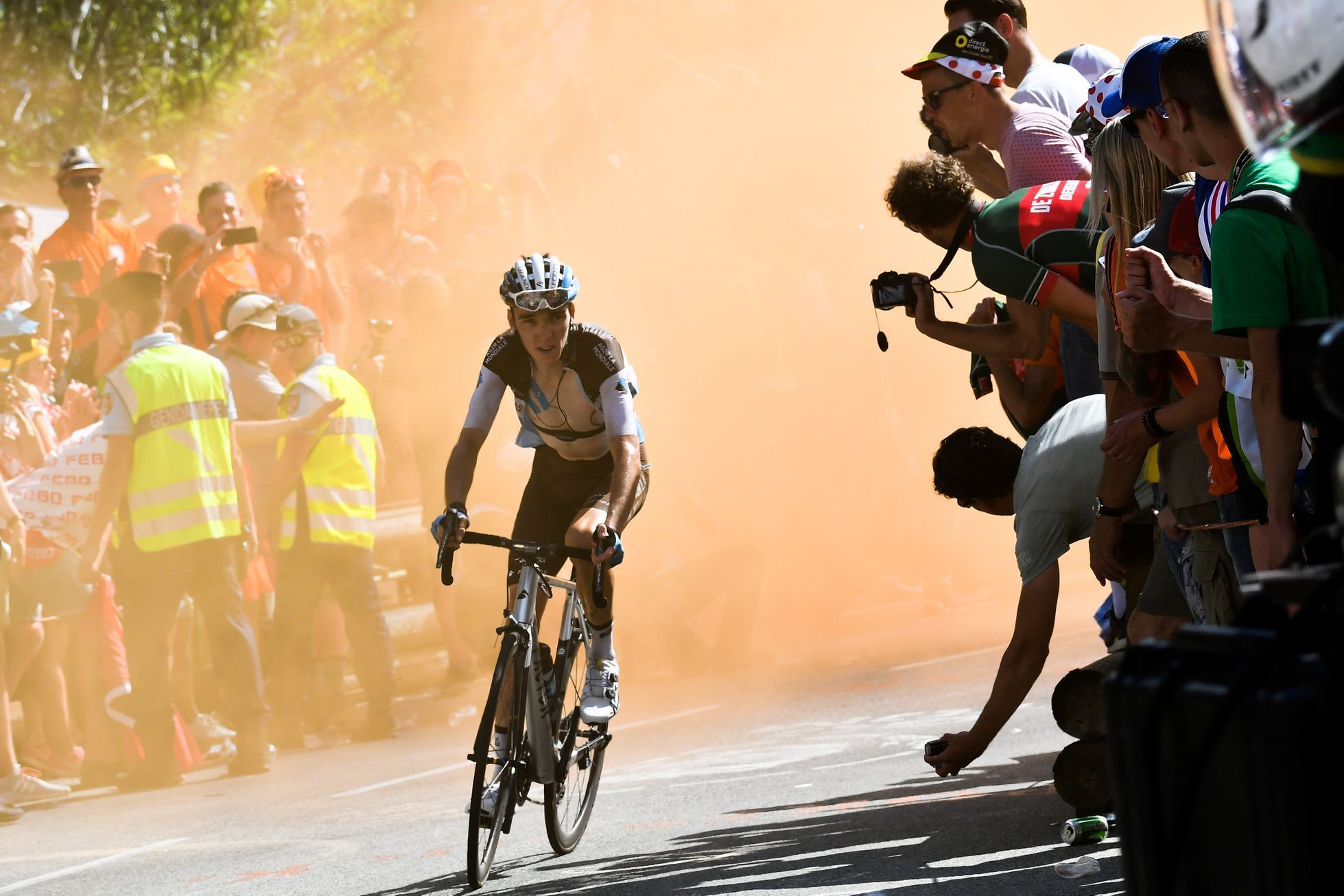 Tour de France 2018: Romain Bardet stoupá do Alpe d'Huez (12. etapa)
