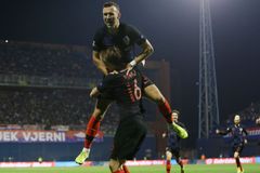 Chorvaté vyhráli přestřelku se Španělskem, v nastavení rozhodl Jedvaj