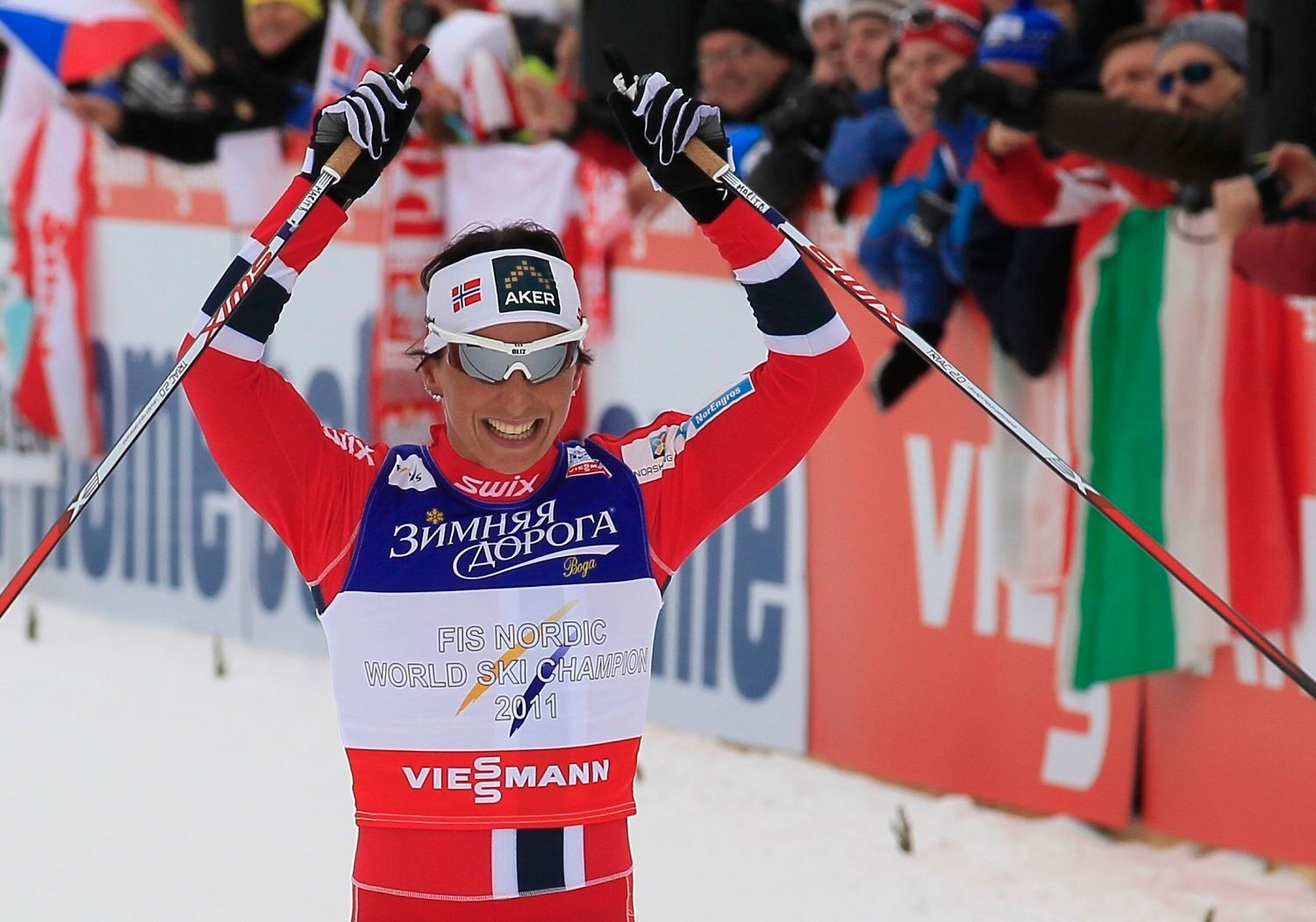 MS v klasickém lyžování 2013, skiatlon ženů: Marit Björgenová