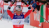 Björgenová vyhrála ve Val di Fiemme už své třetí zlato: dvě letos a jedno už v roce 2003 ve sprintu.