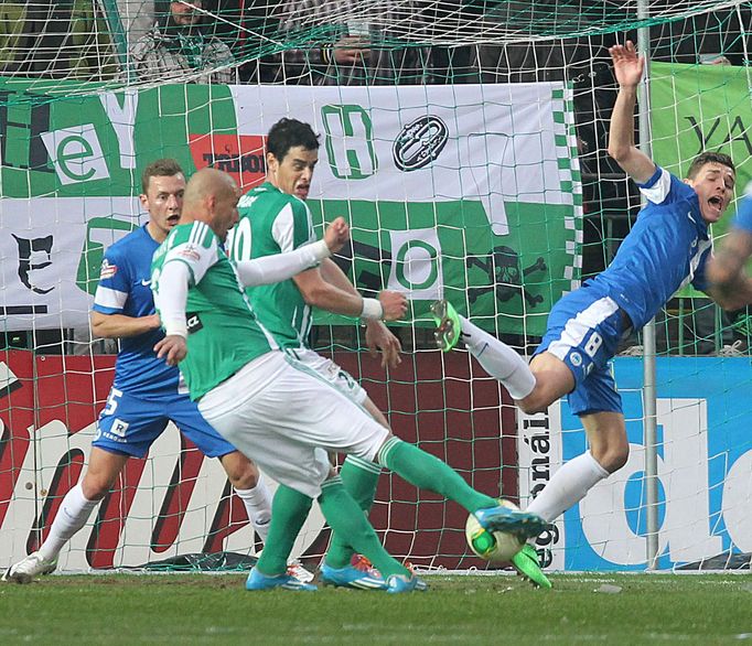 Utkání Gambrinus ligy Bohemians vs. Liberec (Lietava)