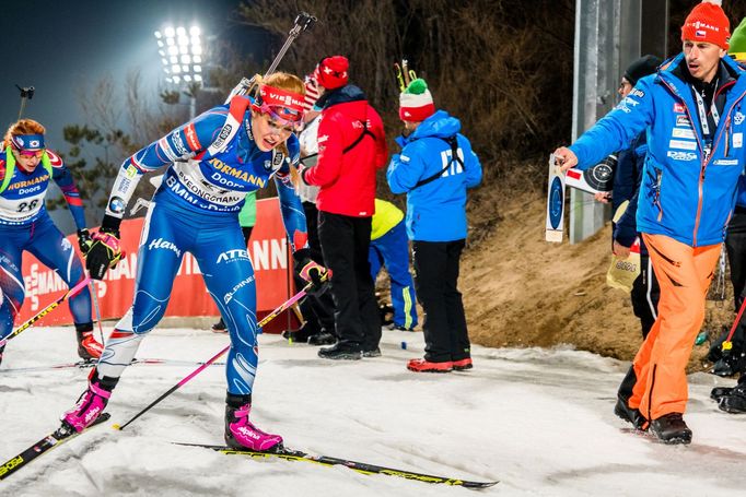 SP Pchjongčchang, stíhačka Ž: Gabriela Koukalová