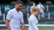 Kateřina Siniaková a Sem Verbeek, Wimbledon 2025