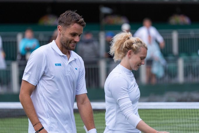 Kateřina Siniaková a Sem Verbeek, Wimbledon 2025
