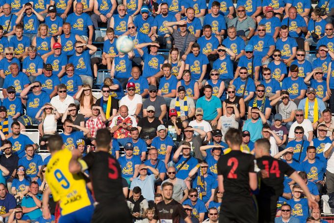 MOL Cup, finále Zlín-Opava: fanoušci Zlína