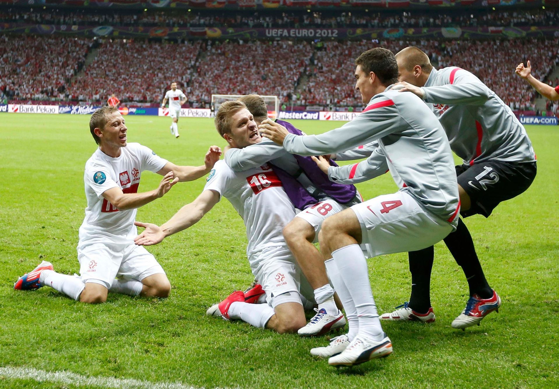 Utkání Euro 2012 Polsko - Řecko