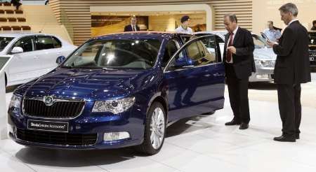 Nová Škoda Superb na ženevském autosalonu