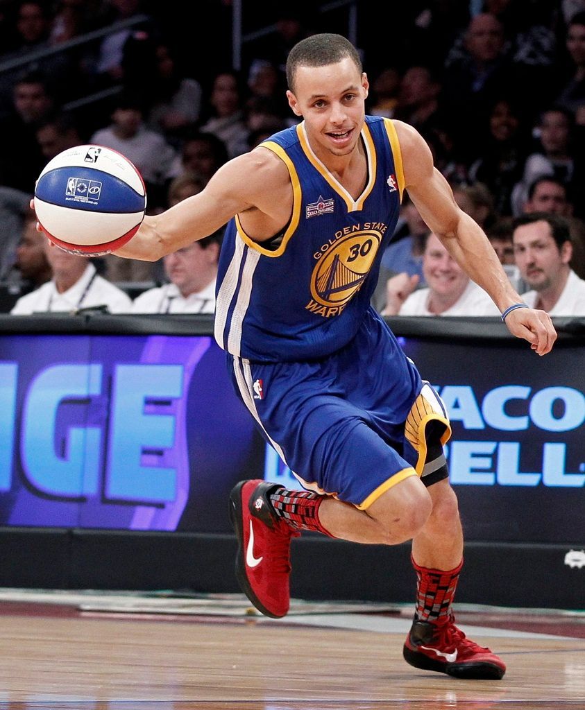 NBA - all stars - dovednostní soutěže - Stephen Curry