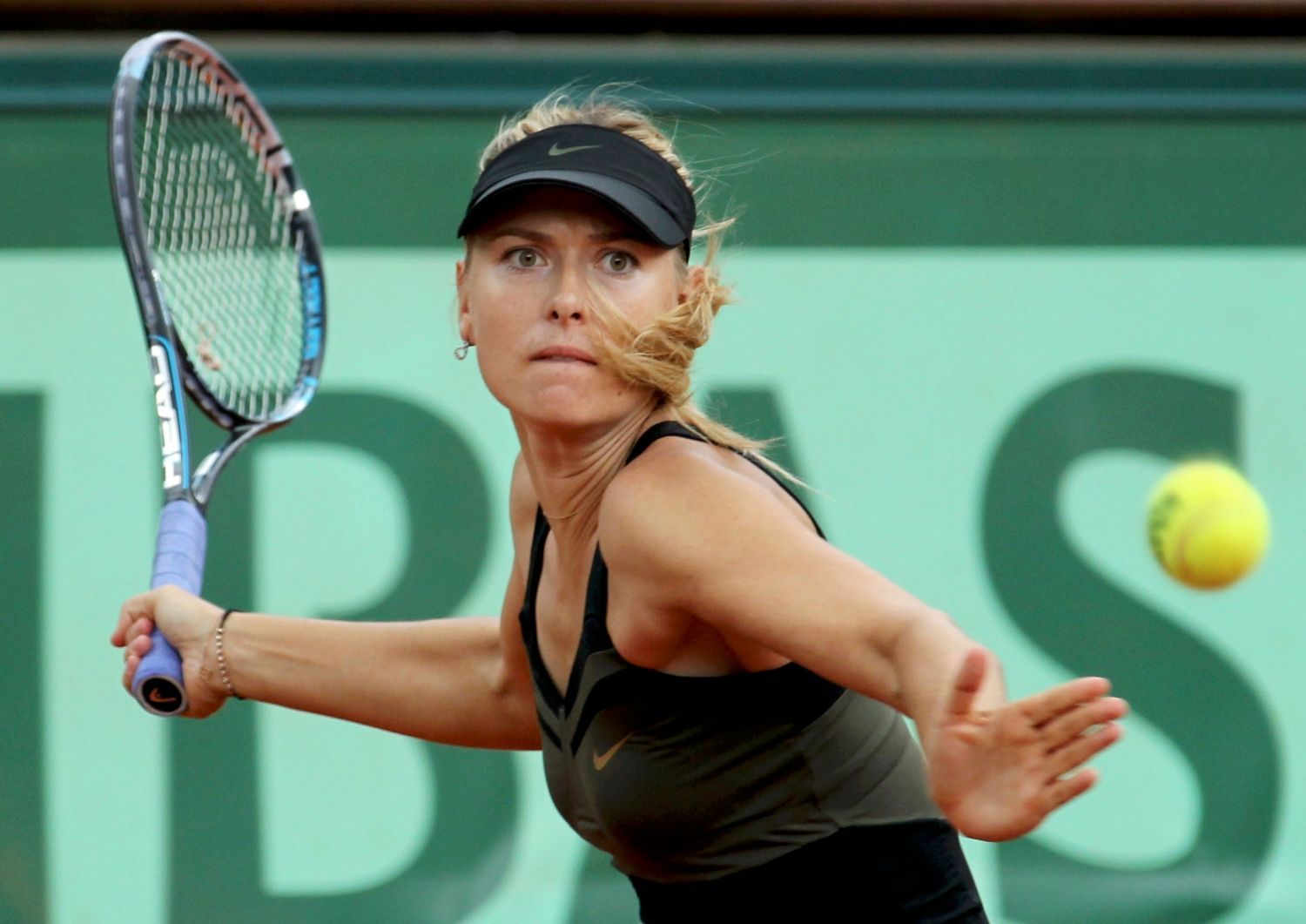 Maria Šarapovová ve finále French Open 2012