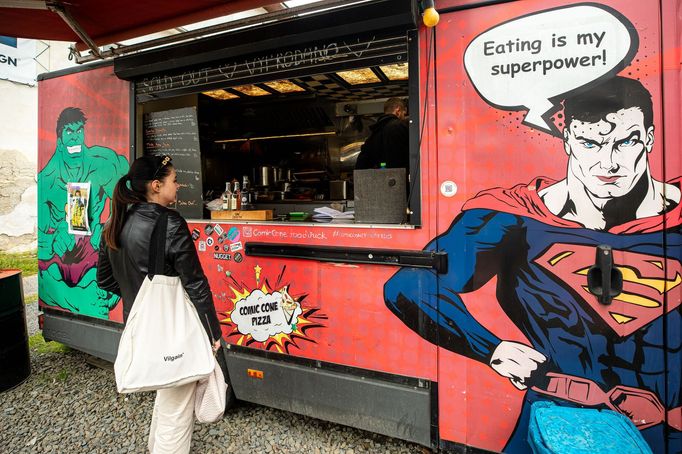 Comic Cone Food Truck ve Zlíně.