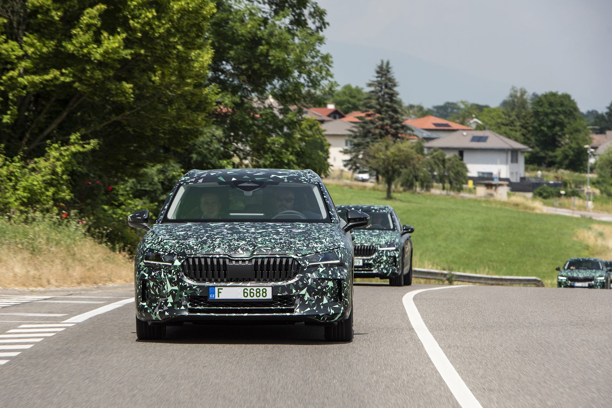 Škoda Superb IV prototyp 2023