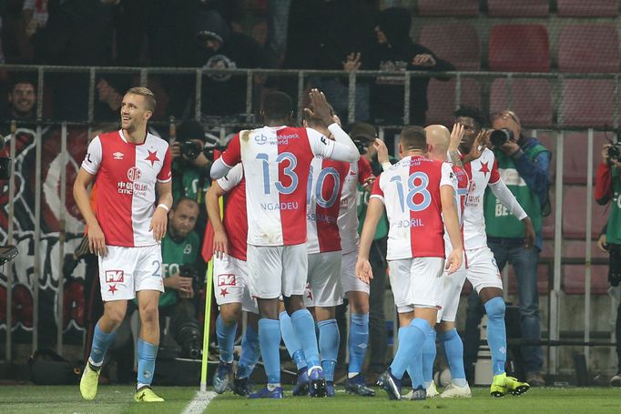 Slávisté slaví v derby Sparta - Slavia.