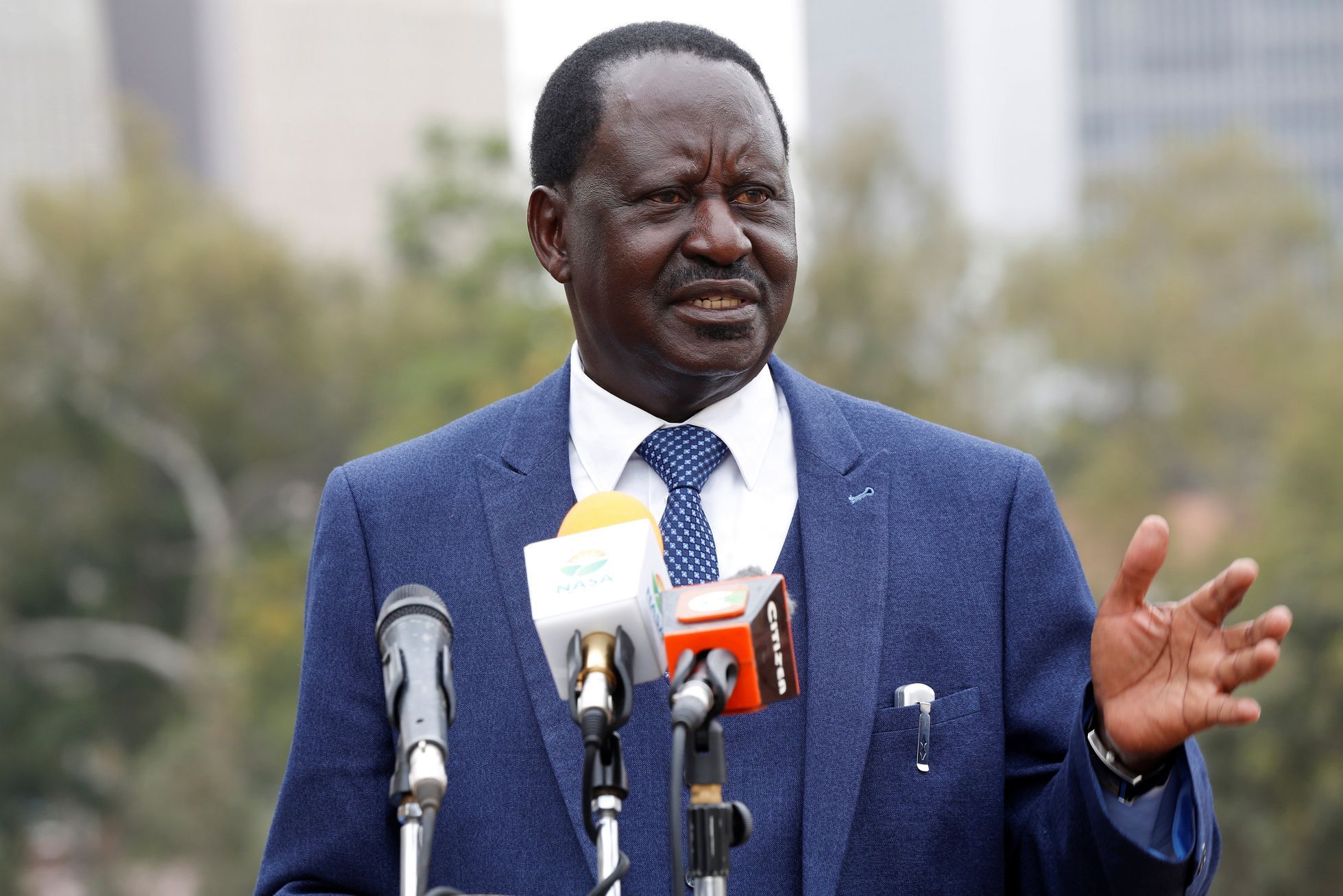 Raila Odinga, kandidát na prezidenta Keni