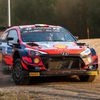 Thierry Neuville, Hyundai  na trati Estonské rallye 2021