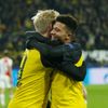 Julian Brandt slaví gól v zápase LM Borussia Dortmund - Slavia