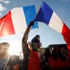 Fanoušci sledují v Paříži semifinále MS 2018 Francie - Belgie