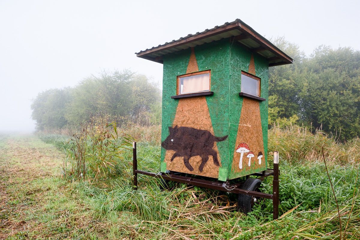 Lovec posedů / Fotogalerie / Posedy jak je určitě neznáte. Nechte se uhranout géniem myslivecké tvořivosti