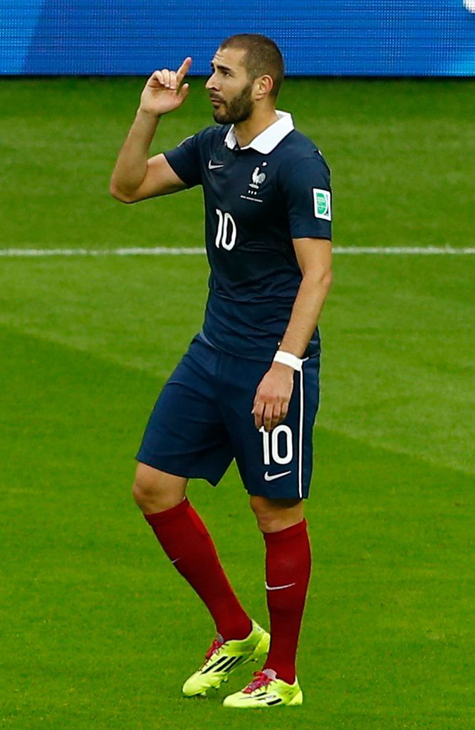 MS 2014, FRA-HON: Karim Benzema