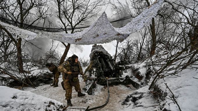 Zimní válka na Ukrajině. Boje teď omezuje sníh a mráz, brzy ale přijde zlom