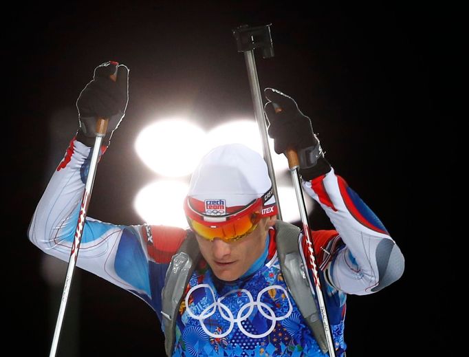 Soči 2014, biatlon, smíšená štafeta: Ondřej Moravec