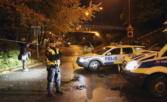 Švédsko policie střelba imigranti