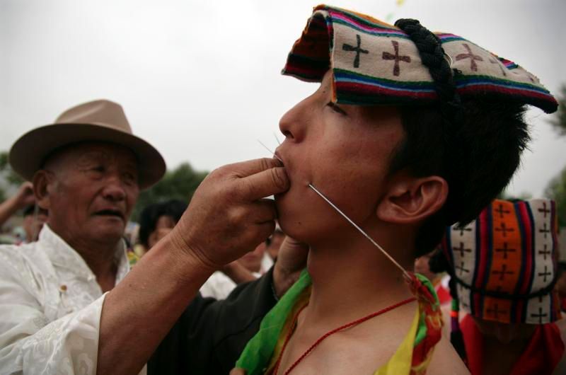 Festival v Tibetu