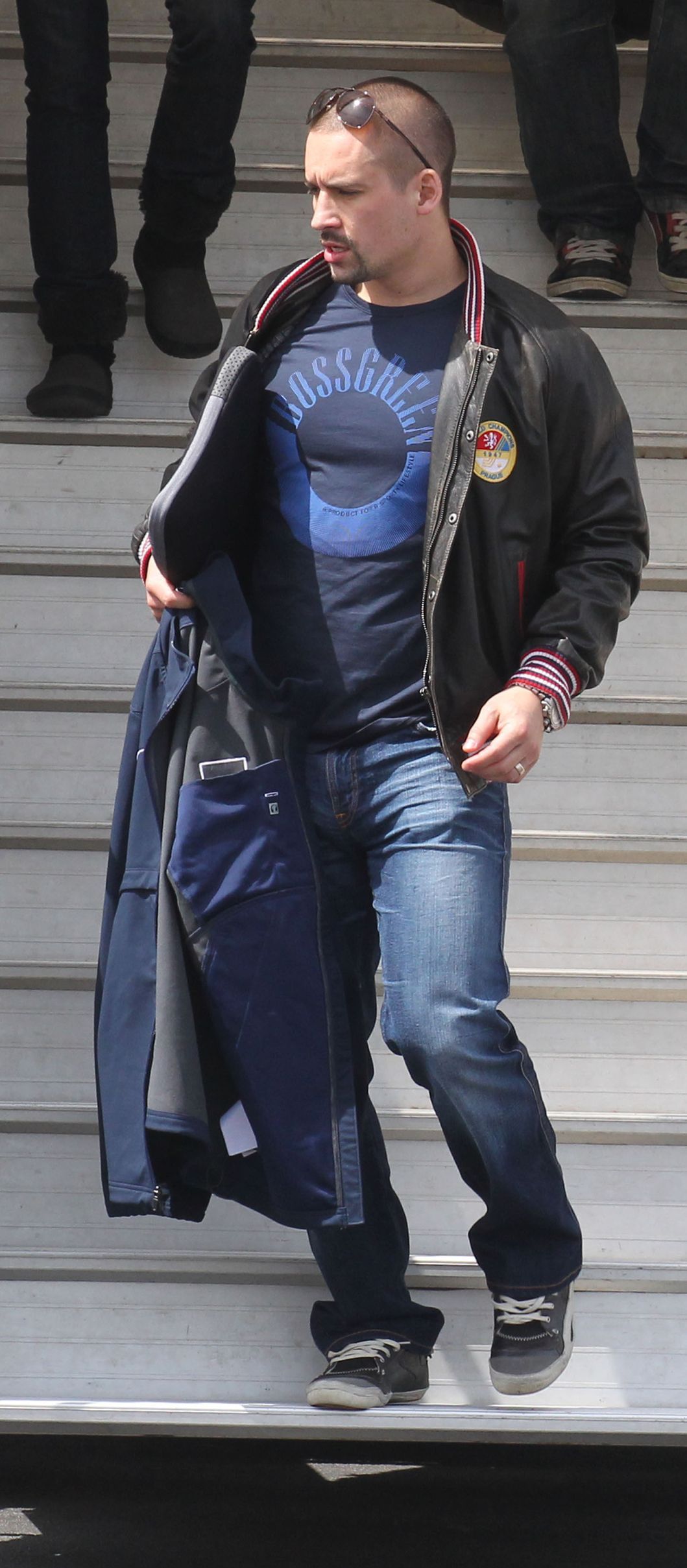 Přílet bronzových hokejistů z MS 2012