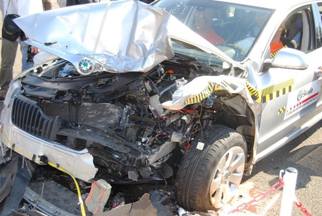 Crash test škoda