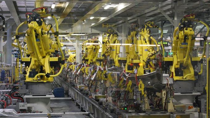 Hyundai při výrobě svých vozů ve velké míře využívá roboty.